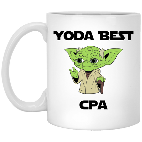 Yoda Best CPA Mug