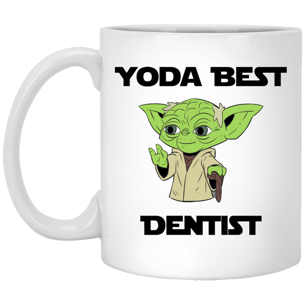 Yoda Best Dentist Mug