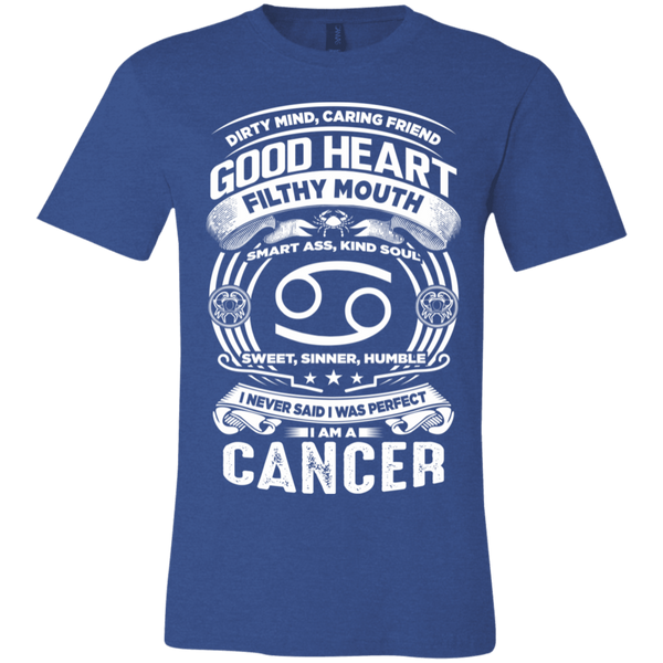 Good Heart Cancer Zodiac Unisex Jersey Short-Sleeve T-Shirt