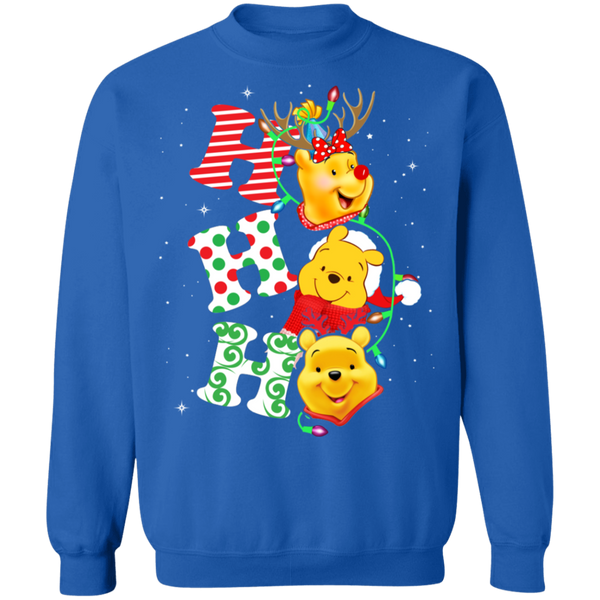 Hohoho Pooh Pullover Sweatshirt - V1