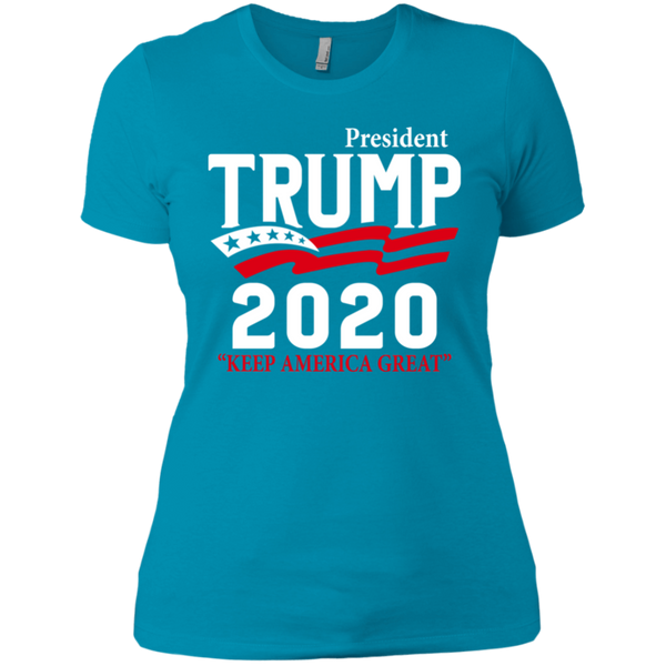 President Trump 2020 Ladies' Boyfriend T-Shirt