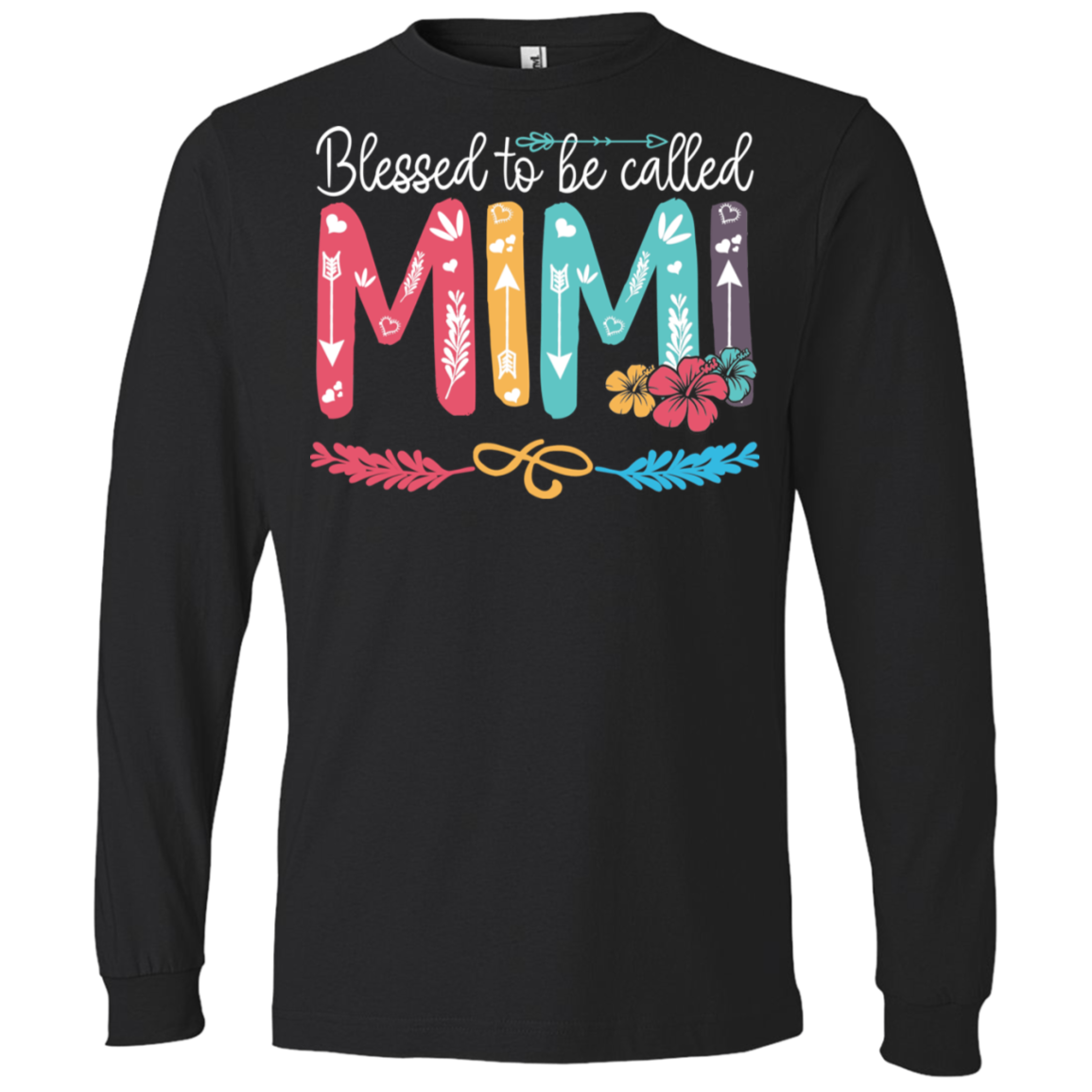 Blessed To Be Called Mimi Lightweight LS T-Shirt