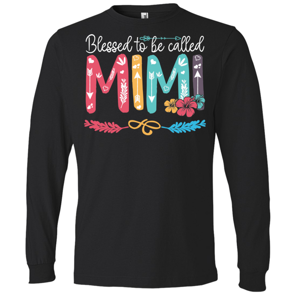 Blessed To Be Called Mimi Lightweight LS T-Shirt