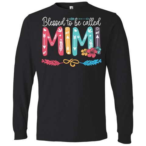 Blessed To Be Called Mimi Lightweight LS T-Shirt