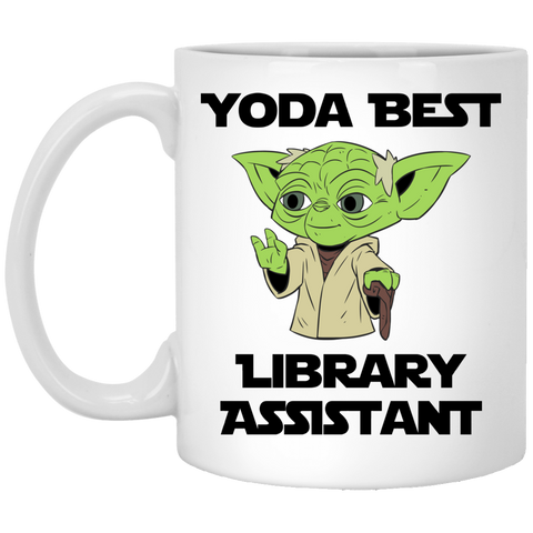 Yoda Best Library Assistant Mug