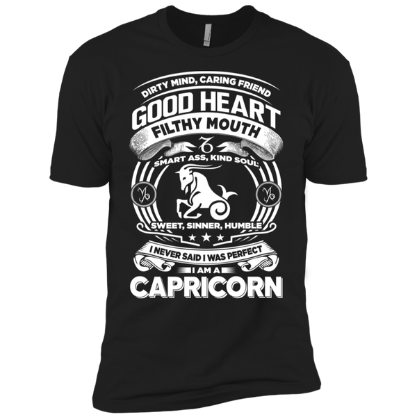 Good Heart Capricorn Zodiac Premium Short Sleeve T-Shirt