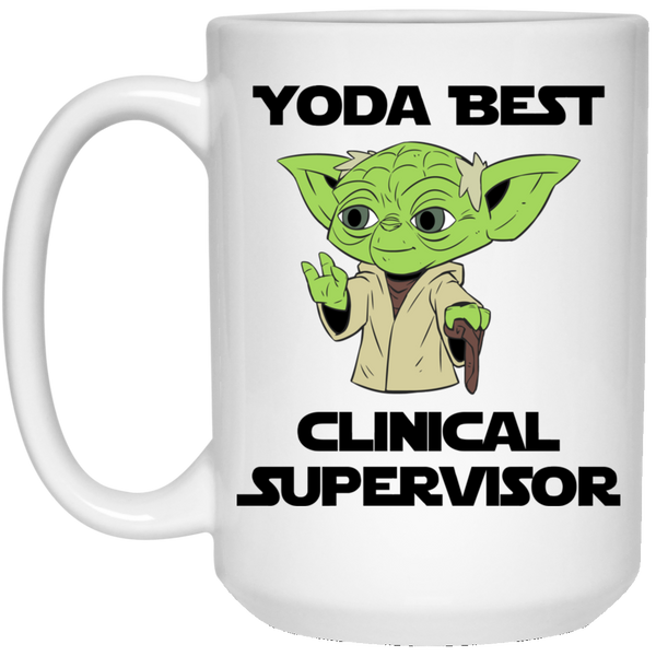 Yoda Best Clinical Supervisor Mug