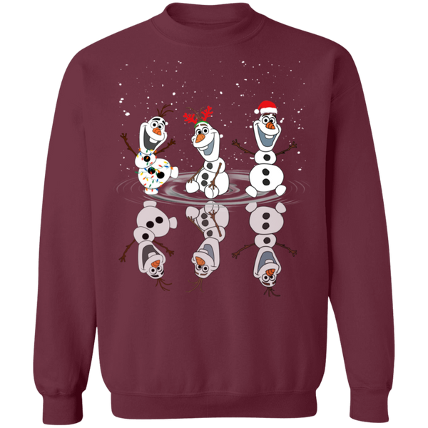 Olaf Dance Crewneck Pullover Sweatshirt