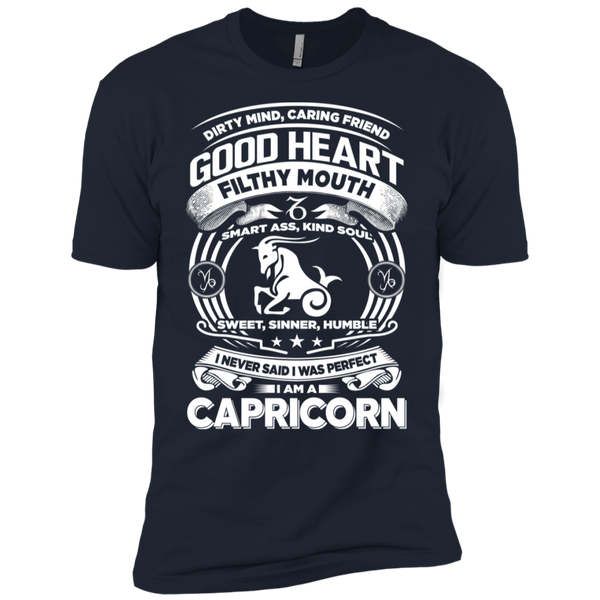 Good Heart Capricorn Zodiac Premium Short Sleeve T-Shirt