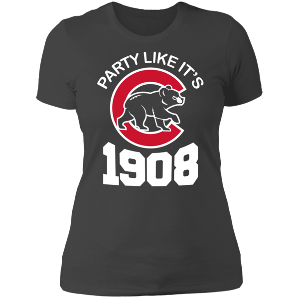 Party Like It 1908 Ladies' Boyfriend T-Shirt