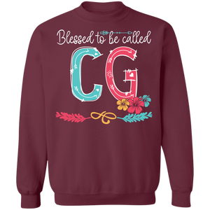 Blessed To Be Called CG Crewneck Pullover Sweatshirt - V1