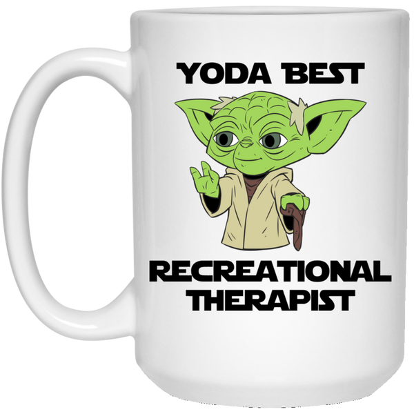 Yoda Best Recreational Therapist Mug