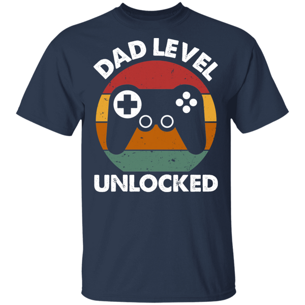 Dad Level Unlocked GD T-Shirt