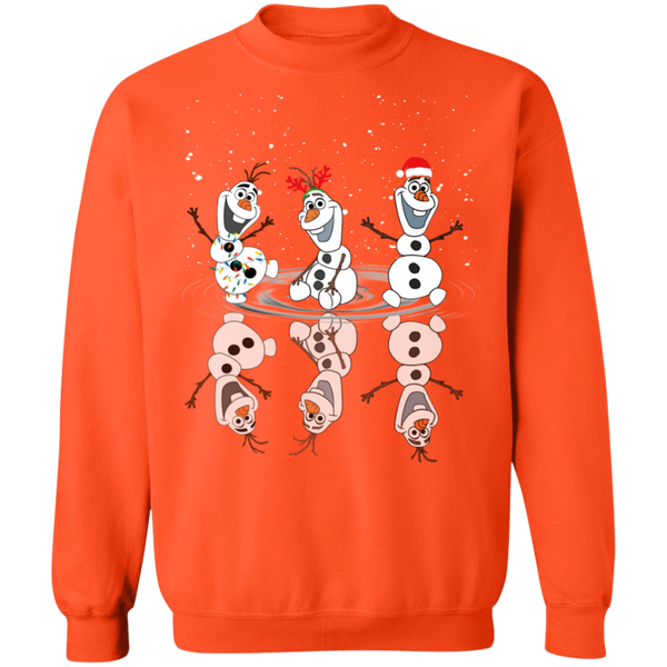 Olaf Dance Crewneck Pullover Sweatshirt