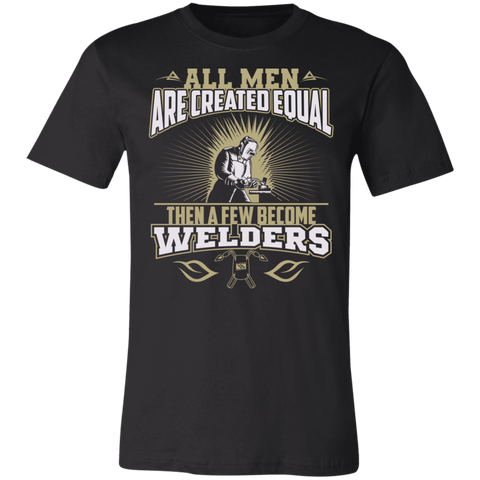 A Few Men Became Welders BC Unisex Jersey Short-Sleeve T-Shirt