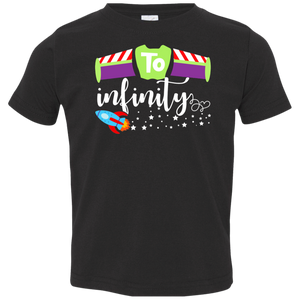 To Infinity Toddler Jersey T-Shirt