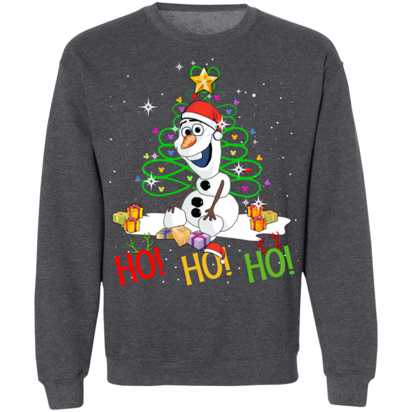 Olaf Ho Ho Ho Crewneck Pullover Sweatshirt - V1 ED