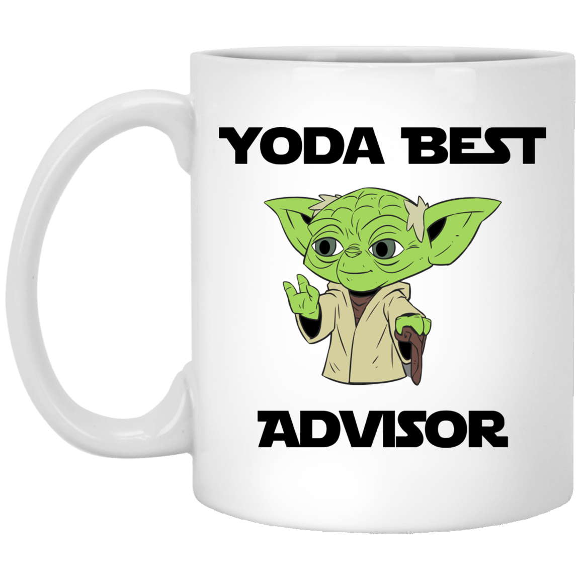 Yoda Best Advisor Mug