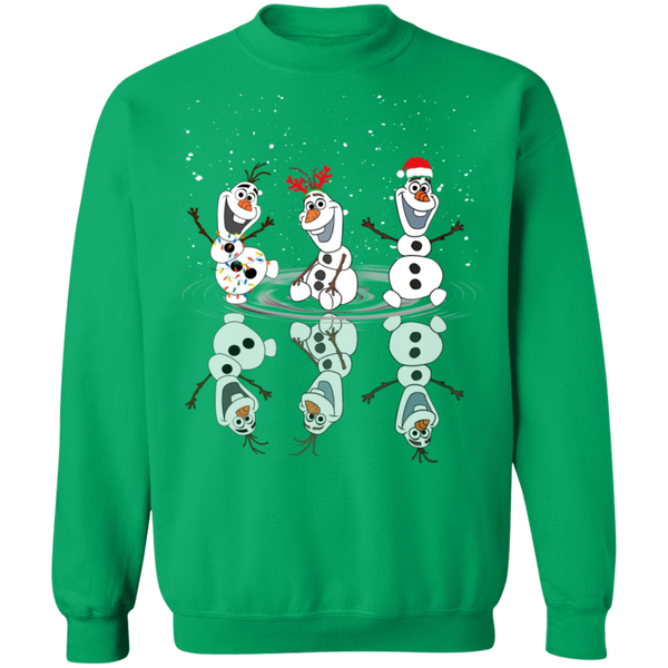 Olaf Dance Crewneck Pullover Sweatshirt