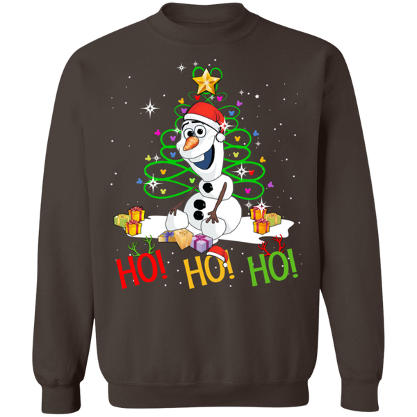 Olaf Ho Ho Ho Crewneck Pullover Sweatshirt - V1 ED