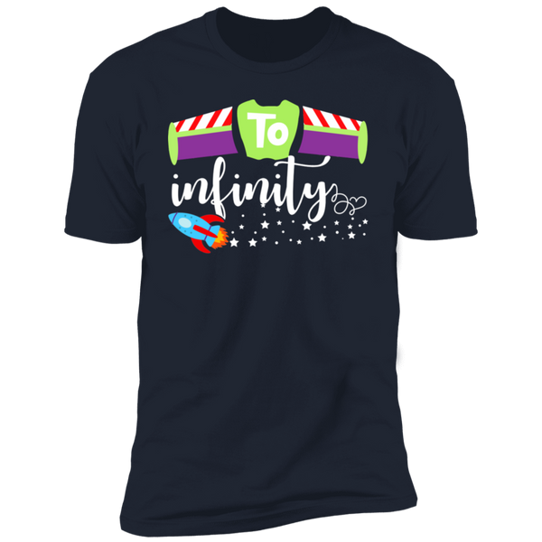 To Infinity Premium Short Sleeve T-Shirt