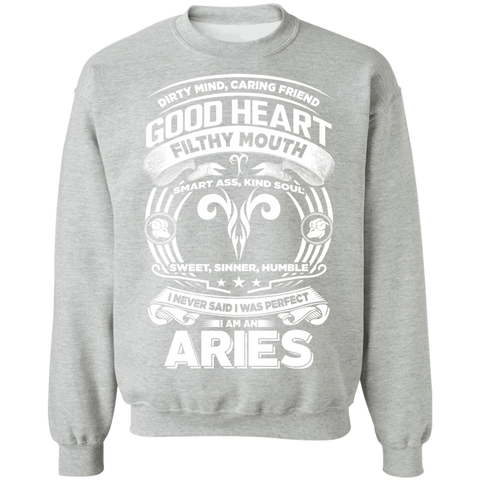 Good Heart Aries Zodiac Sweashirt