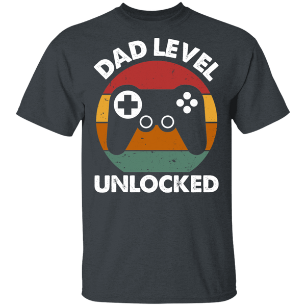 Dad Level Unlocked GD T-Shirt