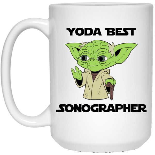 Yoda Best Sonographer Mug