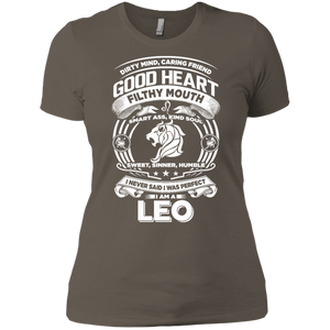 Good Heart Leo Zodiac Ladies T-Shirt