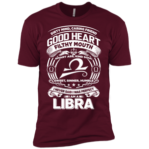 Good Heart Libra Zodiac Premium Short Sleeve T-Shirt