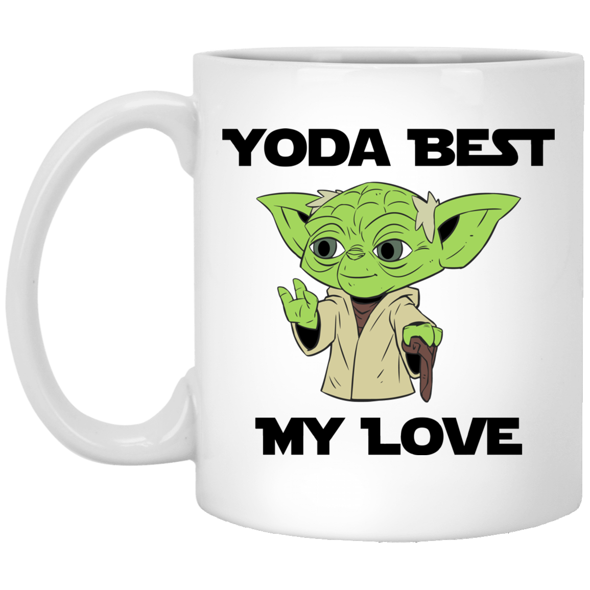 Yoda Best My Love Mug