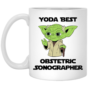 Yoda Best Obstetric Sonographer Mug