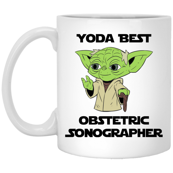 Yoda Best Obstetric Sonographer Mug
