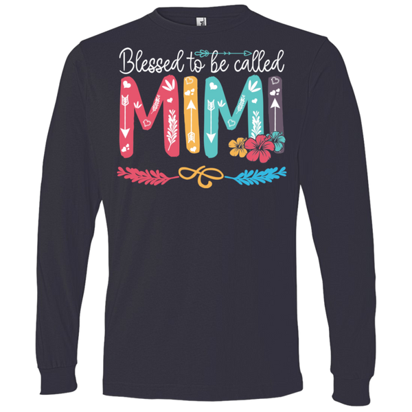 Blessed To Be Called Mimi Lightweight LS T-Shirt