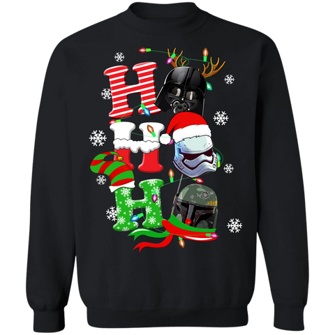 Hohoho Star Wars Crewneck Pullover Sweatshirt - V1