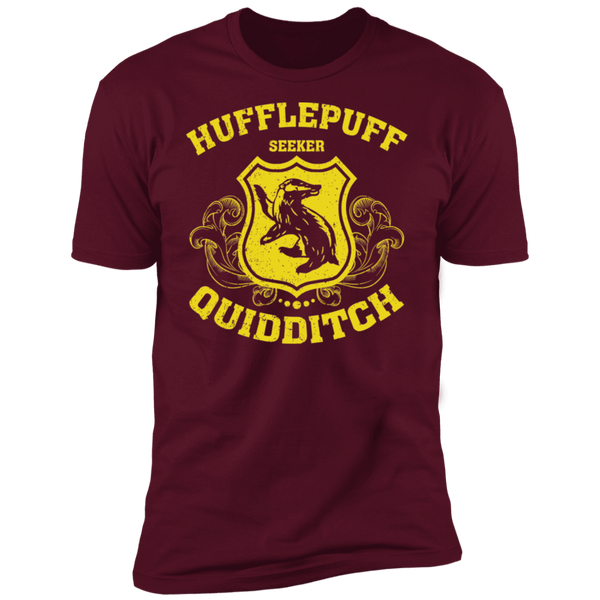 Hufflepuff Seeker Premium Short Sleeve T-Shirt