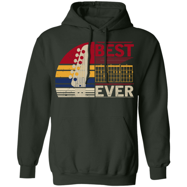 Best Guitar Dad Ever Beater Pullover Hoodie