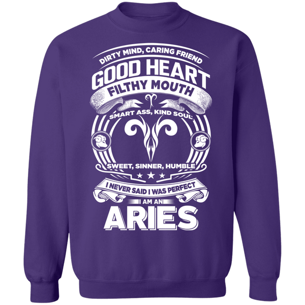Good Heart Aries Zodiac Sweatshirt