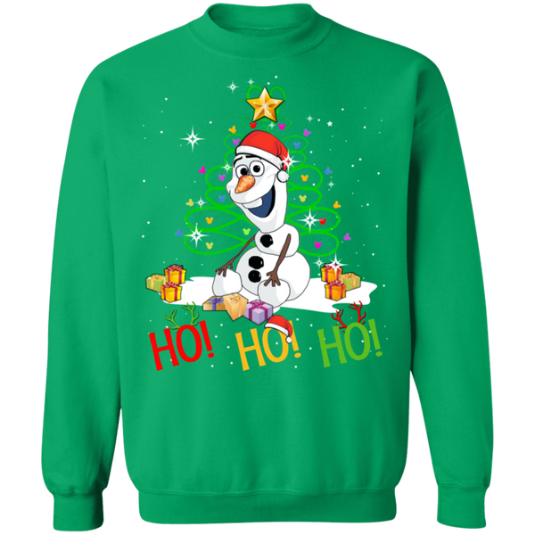 Olaf Ho Ho Ho Crewneck Pullover Sweatshirt - V1 ED