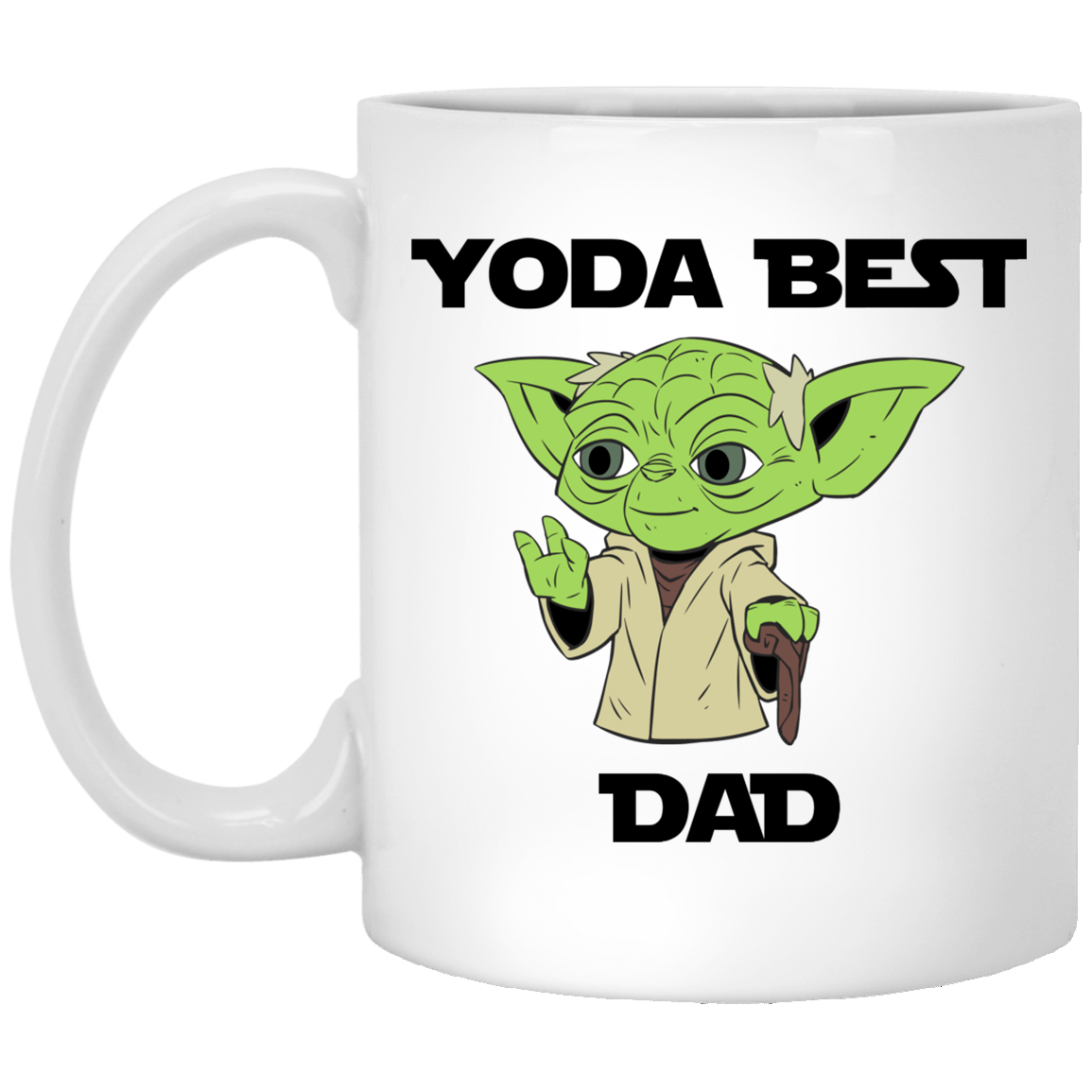 Yoda Best Dad Coffee Mug