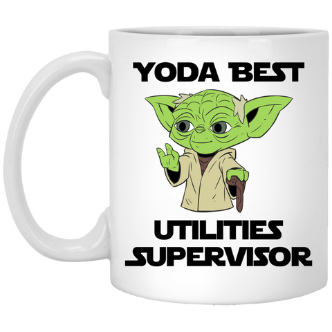 Yoda Best Utilities Supervisor Mug