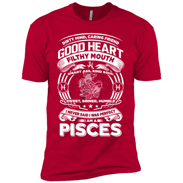 Good Heart Pisces Zodiac Premium Short Sleeve T-Shirt