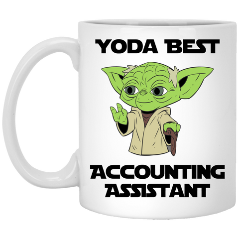 Yoda Best Accounting Assistant Mug