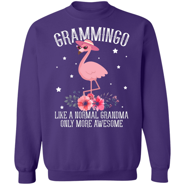 Grammingo Crewneck Pullover Sweatshirt  8 oz.