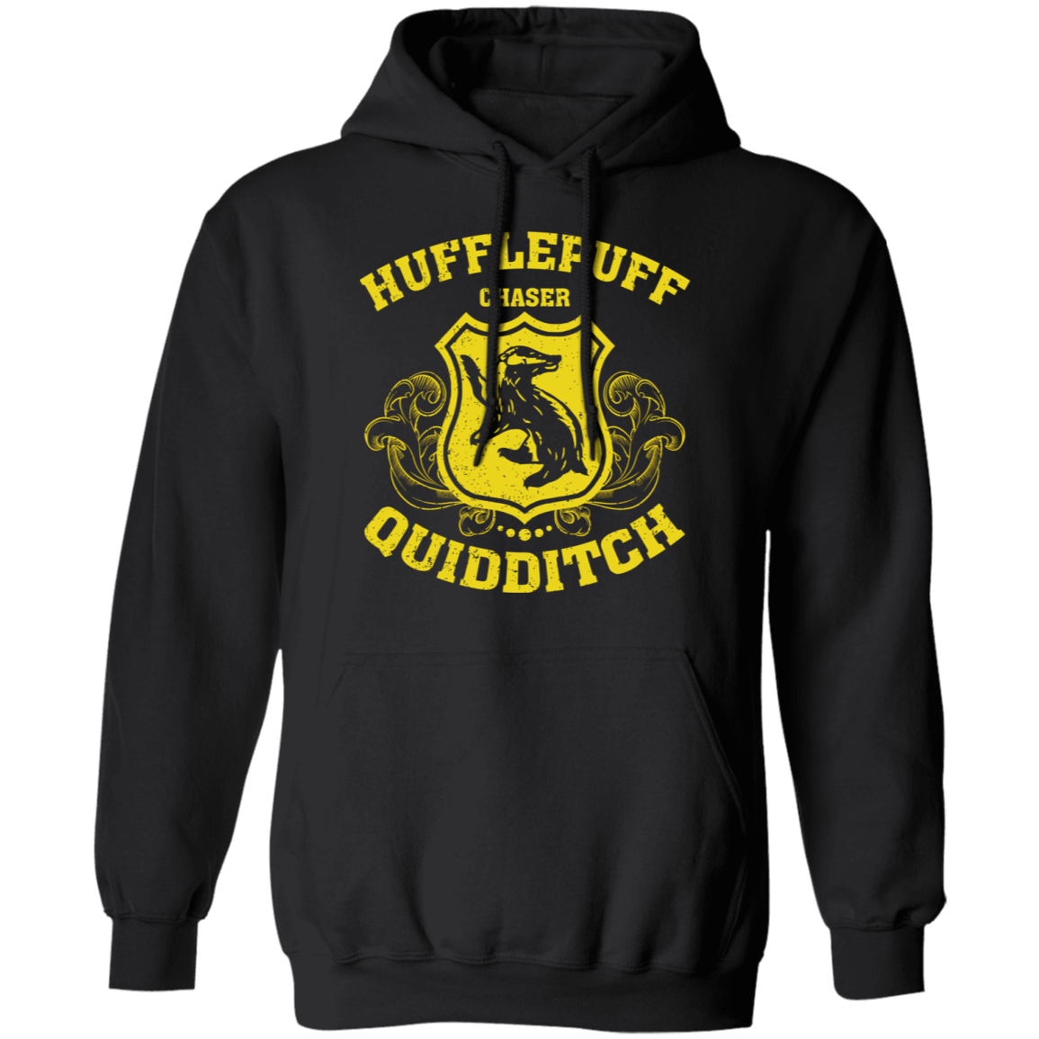 Hufflepuff Chaser Pullover Hoodie 8 oz.