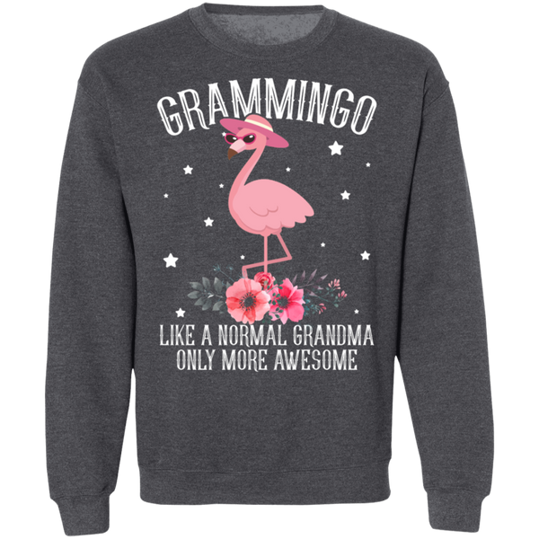 Grammingo Crewneck Pullover Sweatshirt  8 oz.