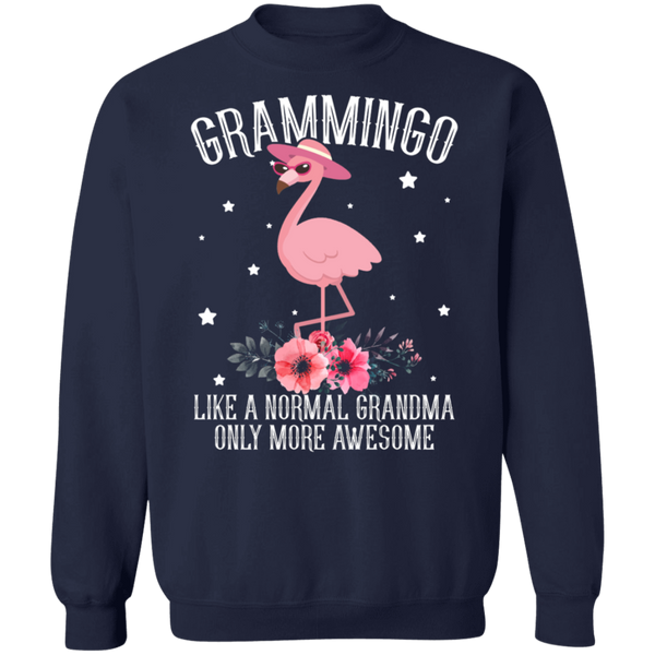 Grammingo Crewneck Pullover Sweatshirt  8 oz.