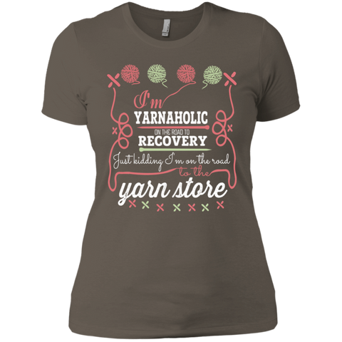 I'm Yarnaholic Ladies T-Shirt