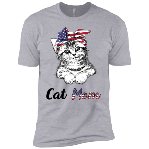 Cat Mom Premium Short Sleeve T-Shirt