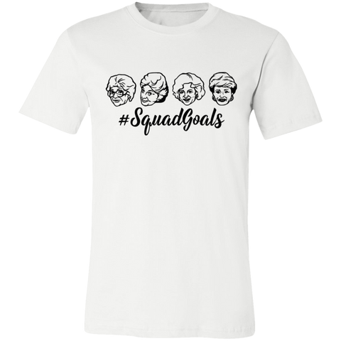 Squad Goals Golden Girls Unisex Jersey Short-Sleeve T-Shirt